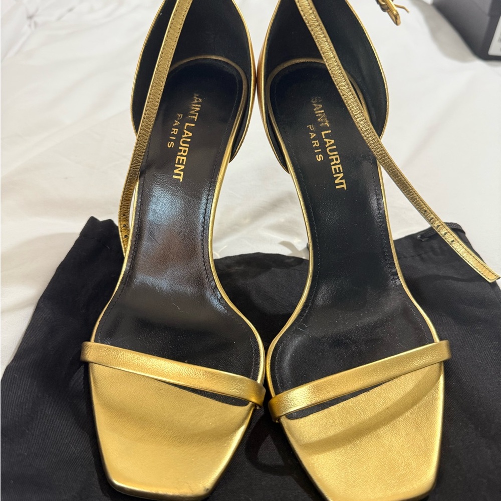 YSL Opyum Oro Sandal Heels - Picture 4 of 9